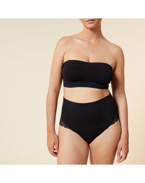 Schwarzer BH ohne Bügel von Power Byetam