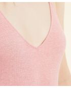 Body de una sola pieza We Care rosa sin aros teñido de plantas