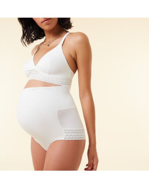 Envie ecrufarbener Still-BH