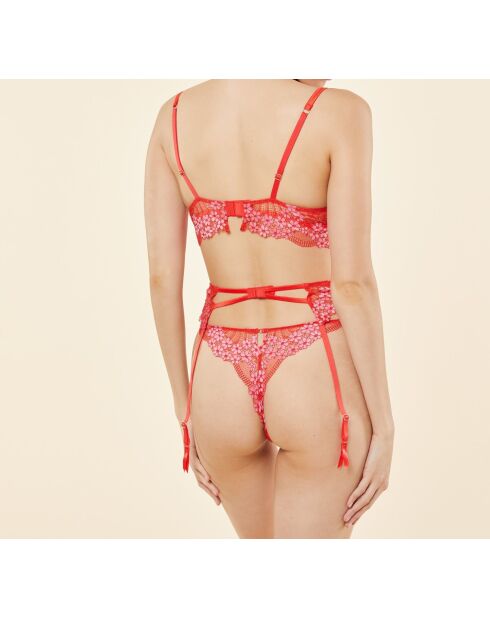 Porte‑jarretelles Somptueuse rouge