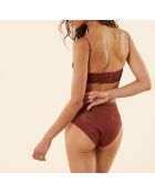 Slip Flexi Lace in mattone rosso