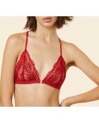 Soutien-gorge sans armatures Ombrelle rouge