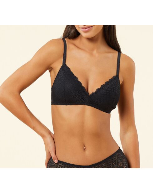 Cherie Cherie schwarzer BH ohne Bügel