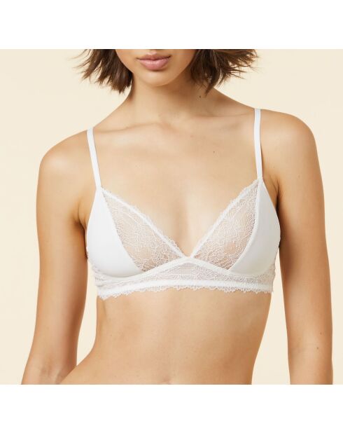 Witte bh zonder beugel Sentiment