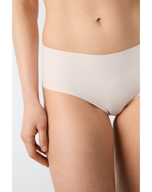 Linnen shorty met pure pasvorm