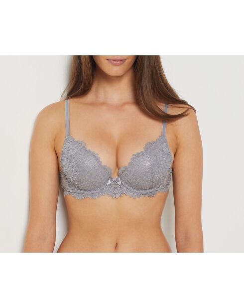 Grijze push-up bh met beugel Success