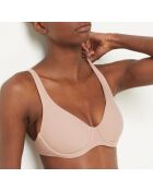 Perfekter beiger Bügel-BH aus Baumwolle