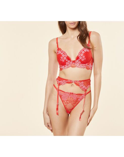 Porte‑jarretelles Somptueuse rouge