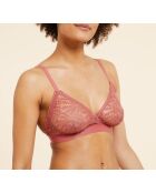 Sujetador sin aros de terracota Edmee