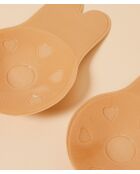 Zelfklevende ondersteuning voor het optillen van microzand