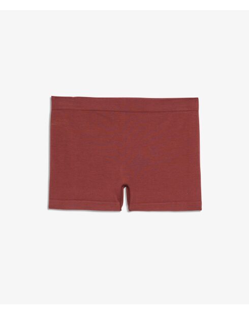 Shorty Amande brique roux