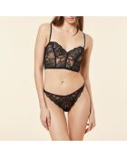 Reggiseno Parure nero con ferretto