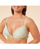 Rayonnante Seladon-BH mit Bügel Nr. 5