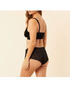 Debby zwarte shorty in grote maten