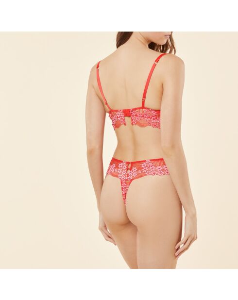 Reggiseno con ferretto n. 9 Sontuoso vermiglio