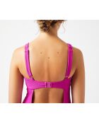 Vahine Post Op fushia romper uit één stuk zonder beugel