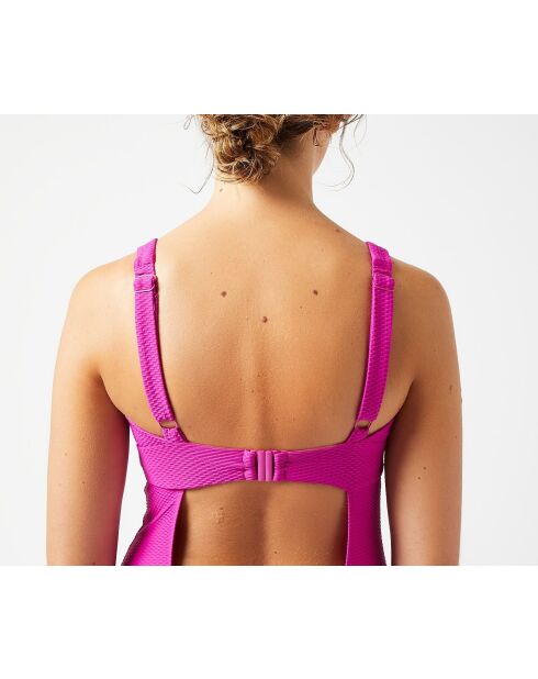 Vahine Post Op fushia romper uit één stuk zonder beugel