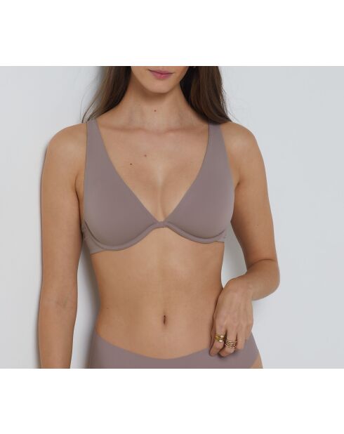 We Care #7 Pure Fit We Care Bügel-BH, taupe