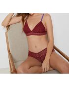 Sujetador sin aros Chroma terracota