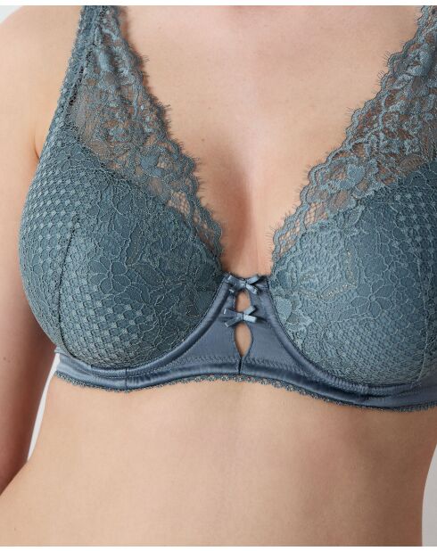 Brillance grüner BH mit Bügel Nr. 6