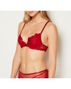 Push-up-BH mit Bügel Casual W24 rot