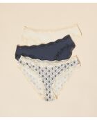 Lot de 3 culottes Lilada marines