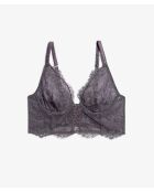 Reggiseno con ferretto grigio Poetic