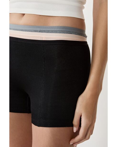 Set van 3 veelkleurige John shorties