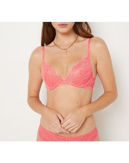 Idole roze candy push-up bh met beugel nr. 2