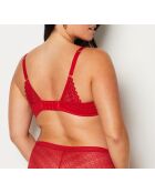 Soutien-gorge Minimizer avec armatures Gravure rouge