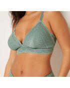 BH ohne Bügel mit abnehmbarem Polster Nr. 8 Idole khaki oliv