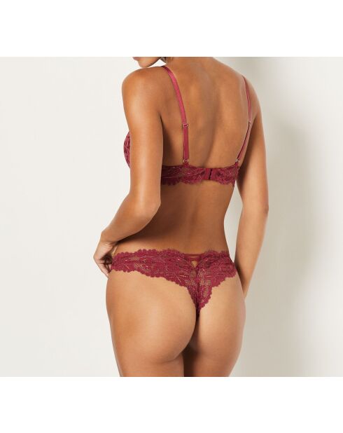 Tanga Legende rosso scuro