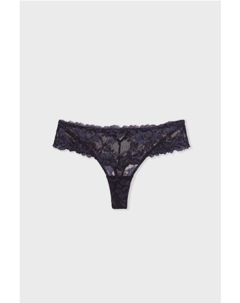 Perizoma da ballerina blu notte