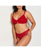 Soutien-gorge Minimizer avec armatures Gravure rouge