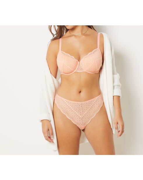 Soutien-gorge avec armatures n°4 Idole abricot