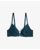 Nr. 2 Aventure grüner Push-up-BH mit Bügel