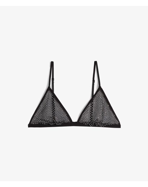 Soutien-gorge sans armatures Divine noir