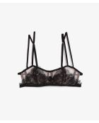 Zwarte bh met beugel Alchimie