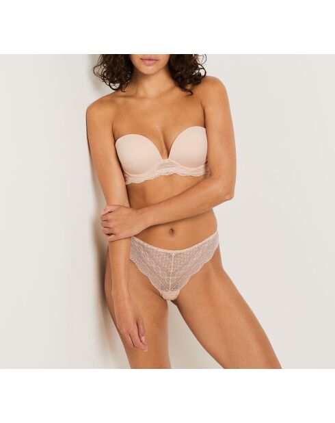 Idole Puderrosa Push-up-BH mit Bügel