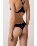 Tanga Rosace noir