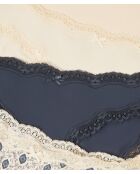 Lot de 3 culottes Lilada marines