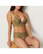 Grabado Shorty caqui oliva