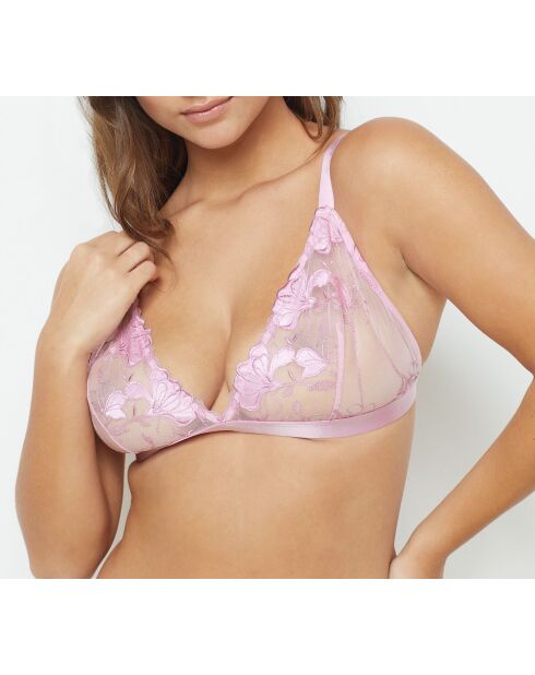 Soutien-gorge sans armatures Volage rose