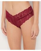 Shorty Sweet bordeauxrode granaat