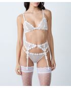 Porte‑jarretelles Ps I Love You écru