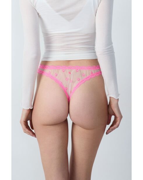 Frivole tanga rosa empolvado