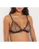 Zwarte beugelbeha Etincelle