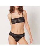 Shorty zwarte gravure