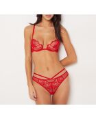 Tanga rojo Conquise
