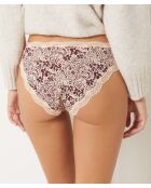 Set van 3 slips Lolla Amarante bordeaux granaat